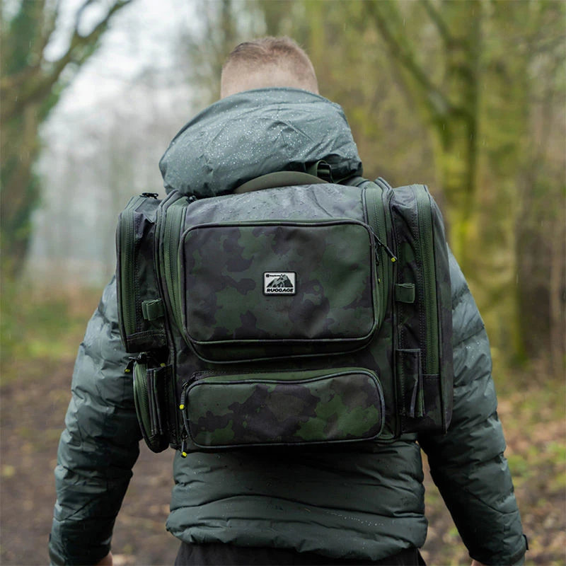 Ridge Monkey Ruggage 40L Rucksack & Accessory Case Bundle